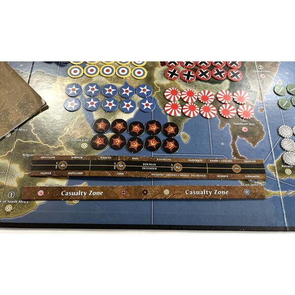 Axis & Allies 1941: The World Is At War WWII Strategy Board Game Avalon Hill - Picture 8 of 16